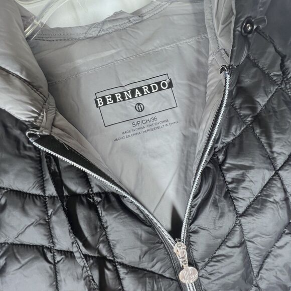 Bernardo Black Puffer Jacket - Picture 4 of 15
